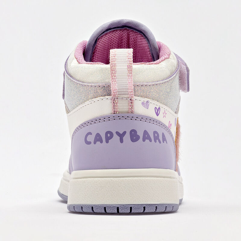 Vavito tenis para BEB&Eacute; blanco lila rosa cod 142... image number null
