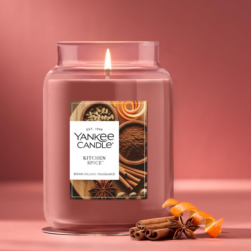 Candle Yankee Kitchen Spice, Tarro Grande De 62... image number null