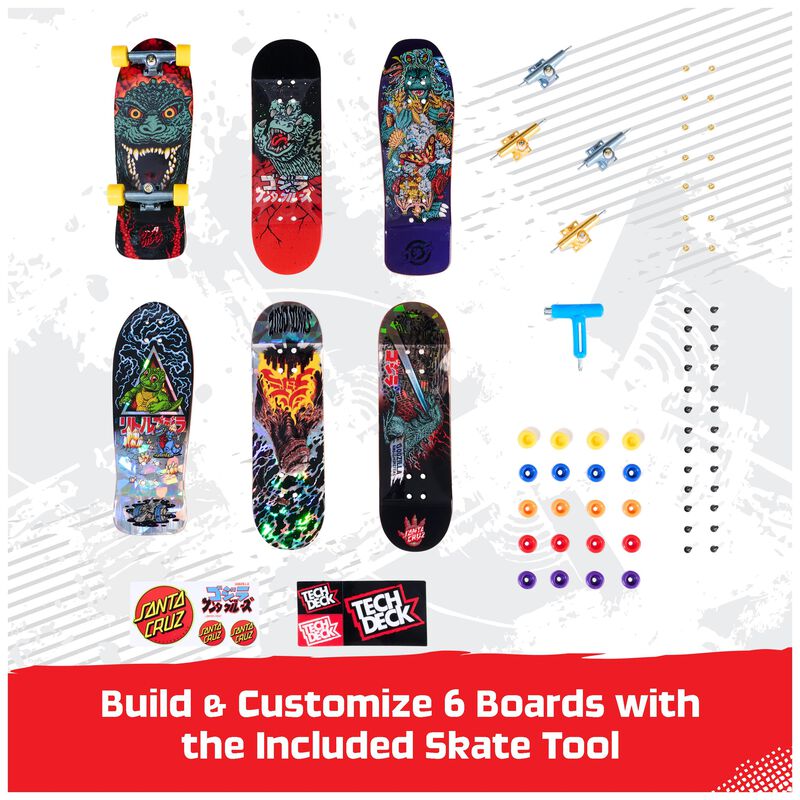 Miniskateboards Tech Deck Godzilla Sk8shop Con ... image number null