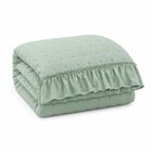 Colcha Neo Pistache King Size Con Fundas Decorativas Concord