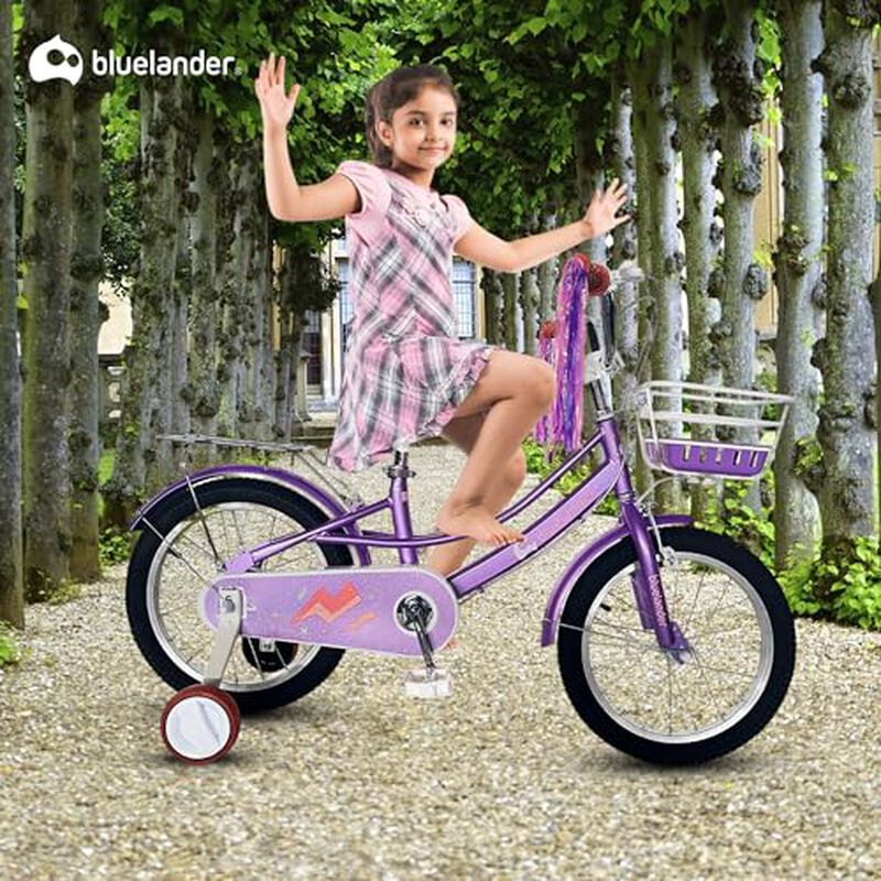 Bicicleta Infantil para Ni&ntilde;a Rodada 16 con Rued... image number null