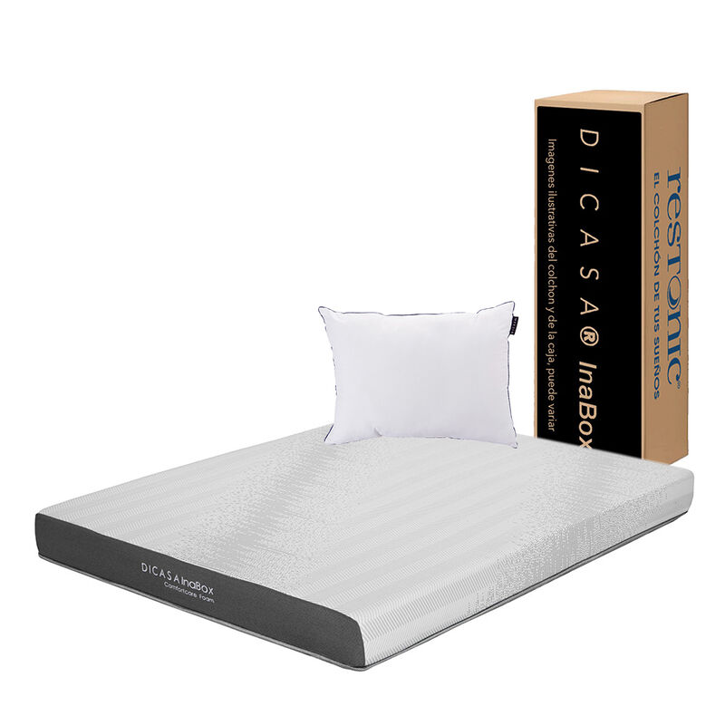 Colch&oacute;n Individual Dicasa InaBox + Almohada One image number null