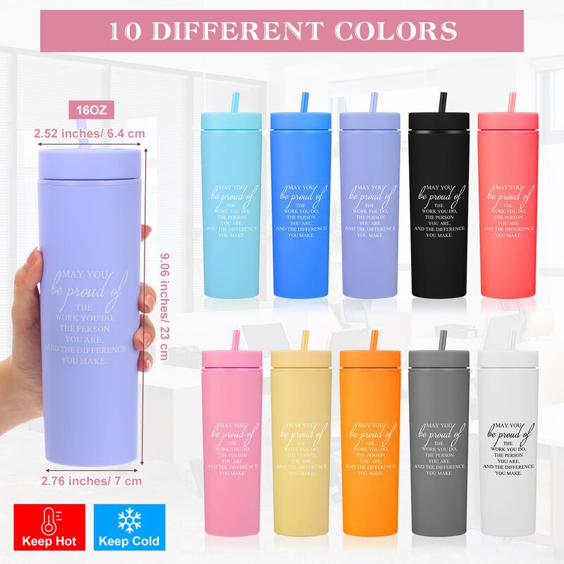 Vasos De Bebida Rtteri 10 Unidades Coloridas 47... image number null