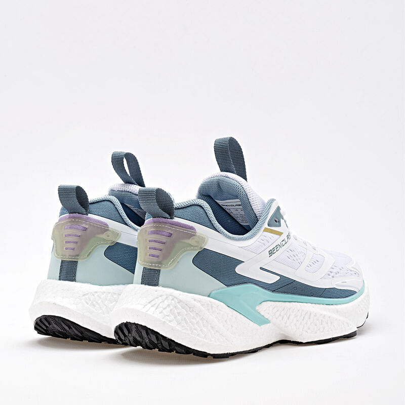 Been Class Tenis urbano para mujer blanco azul ... image number null