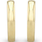Arracadas Oro Rosa 10k 10 Mm Estilo Delicado | Bizzarro