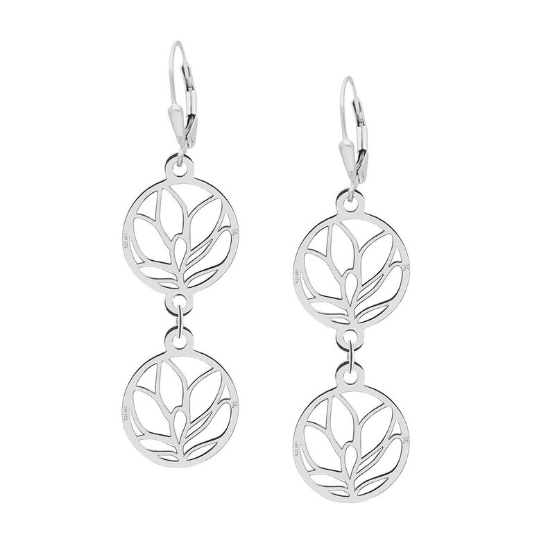 Arete Amapola dobles De Plata .925 image number null