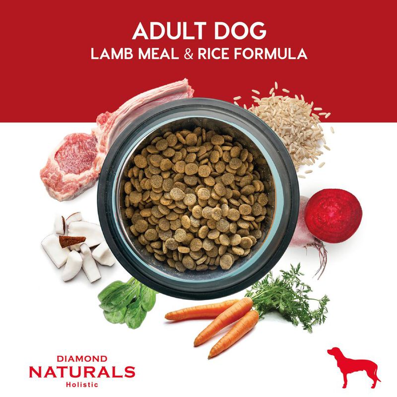 Diamondnaturals Lamb Meal & Rice Formula2.72 Kg image number null
