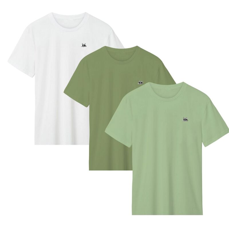 Set de 3 playeras Bark and Hide Playera Para Ho... image number null