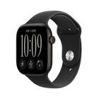 Apple Watch S12 Gps 46mm Aluminio Negro Deportivo Negro M/l