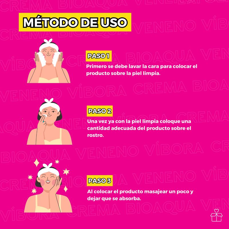 Set de 3 Cremas de Veneno de V&iacute;bora Elimina Oje... image number null