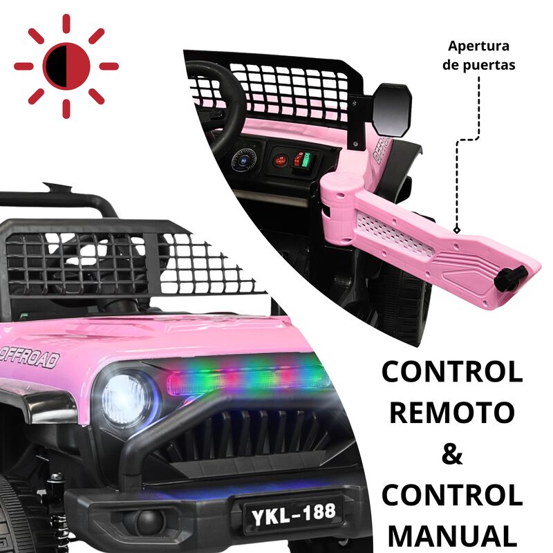 Montable Electrico Camioneta para Niños con Luz... image number null