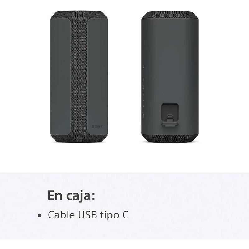 Bocina Sony Port&aacute;til SRS-XE300 Bluetooth Negra image number null