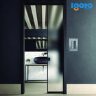 Paquete 5 piezas Placa Armada Con 3 Apagadores Escalera De 1 M&oacute;dulo Igoto