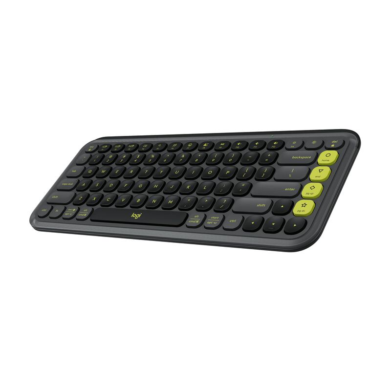 Teclado Logitech Pop Icon Keys Inal&aacute;mbrico Blue... image number null