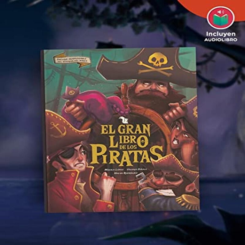 El gran libro de los piratas, de L&oacute;pez M&oacute;nica/ ... image number null