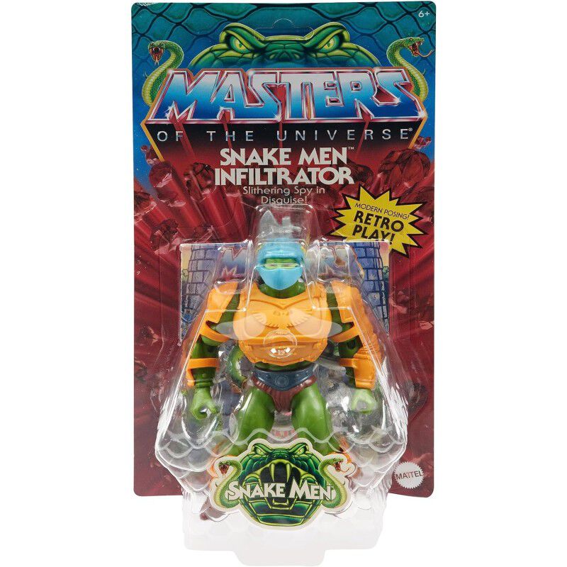 Figura Snake Men Infiltrator Masters Of The Uni... image number null