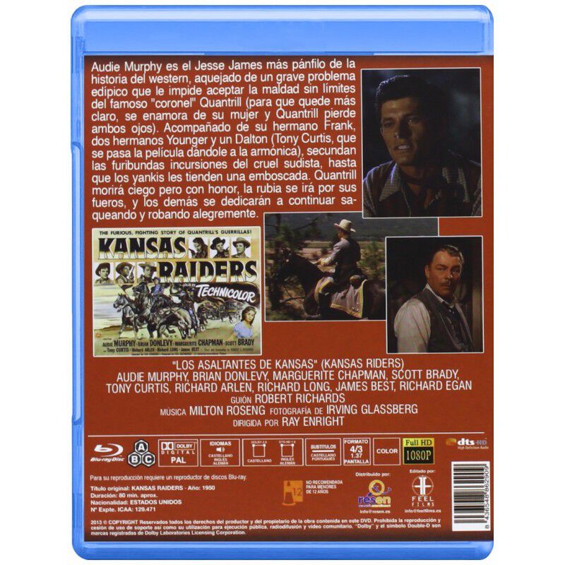 Los Asaltantes De Kansas (blu-ray) image number null