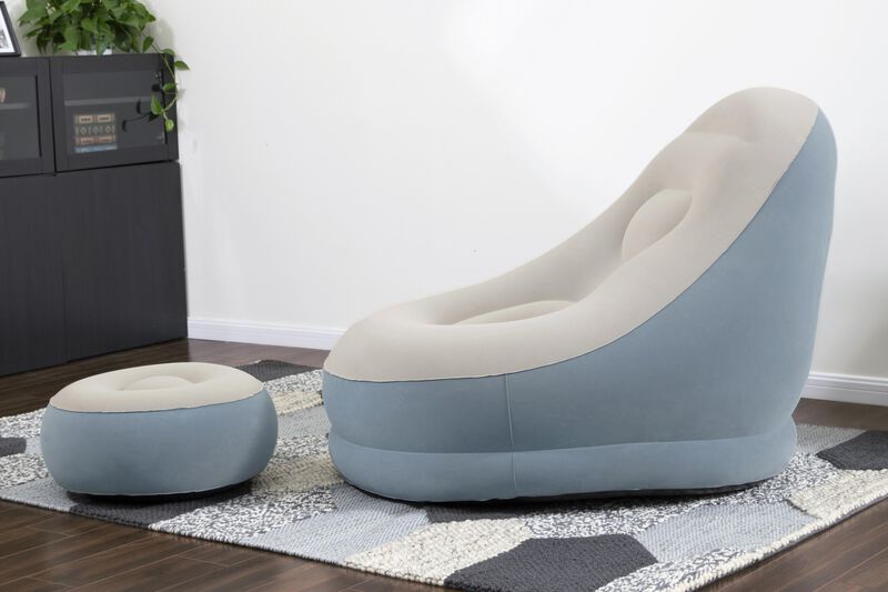 Sill&oacute;n Inflable Set con Descanso 1.21X1.00X.86c... image number null