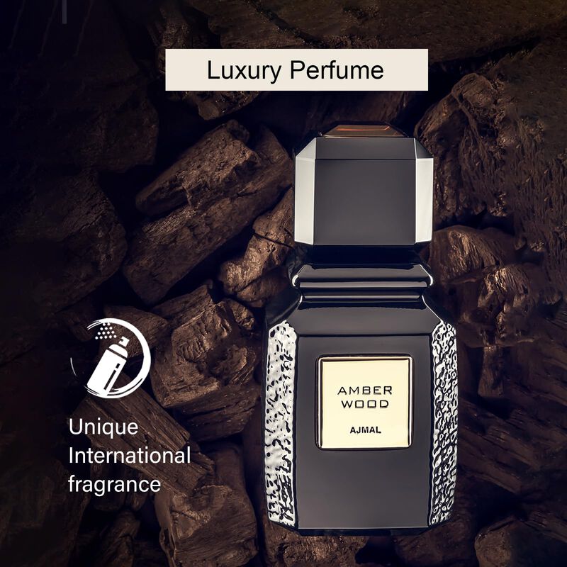 Perfume Ajmal Amber Wood Noir Edp 100 Ml Para H... image number null