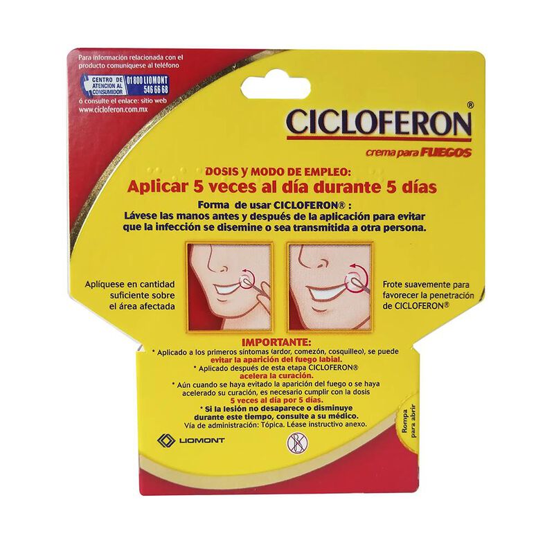 Cicloferon 0.05 G 2 Gramos image number null