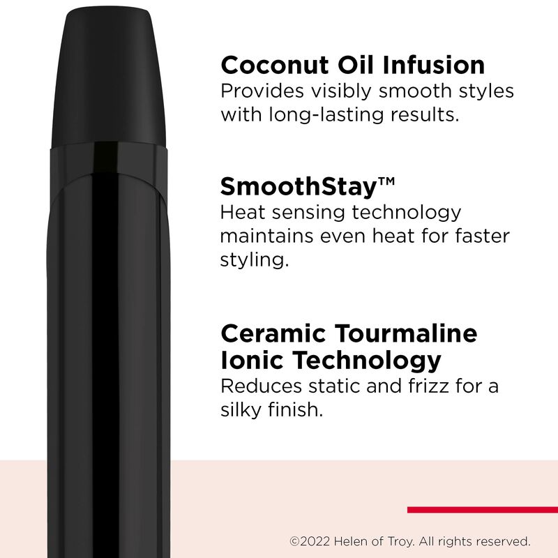 Rizador Revlon Smoothstay Con Aceite De Coco, 2... image number null