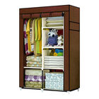 Closet Organizador Armario Zapatera Entrepa&ntilde;os Caf&eacute;