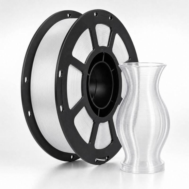 Filamento Hotfine Pla+ 1 kg 1,75 mm Transparent... image number null