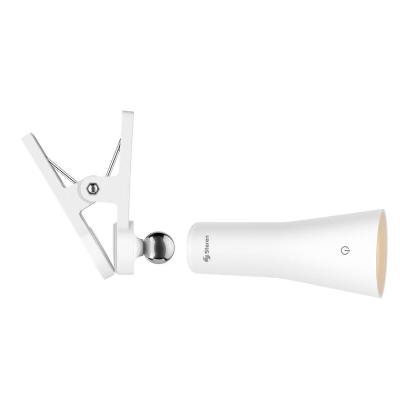 L&aacute;mpara LED minimalista con bater&iacute;a recargable,... image number null