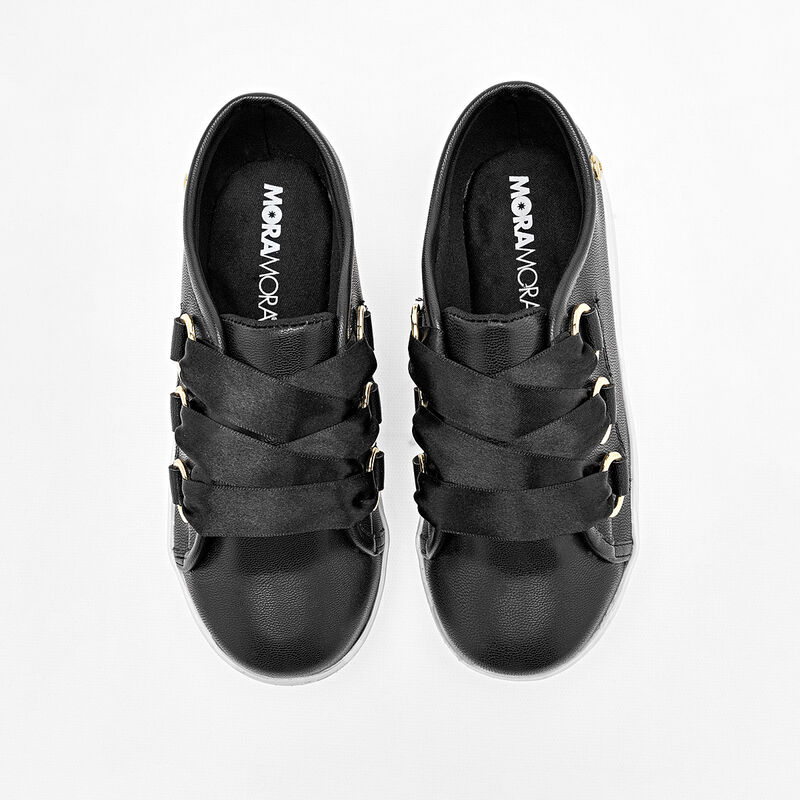 Moramora Tenis urbano para ni&ntilde;a negro image number null