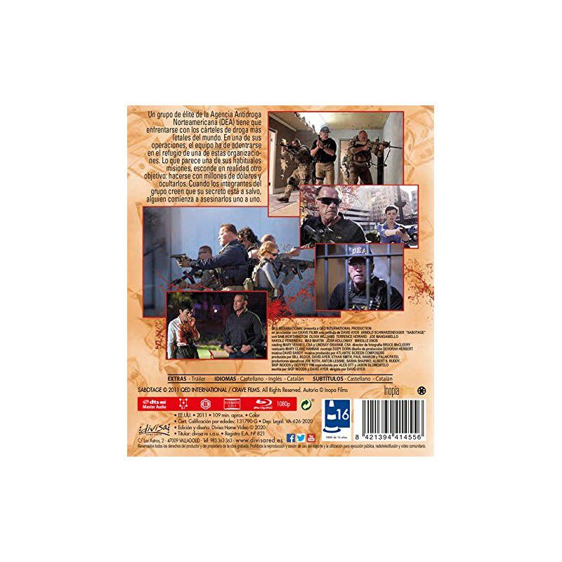 Sabotage [Blu-ray] image number null