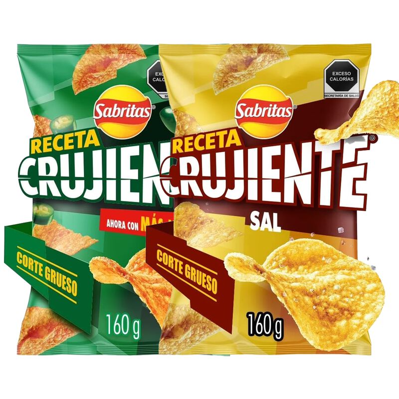 Sabritas Ruffles Crujientes Jalape&ntilde;o Familiar 1... image number null