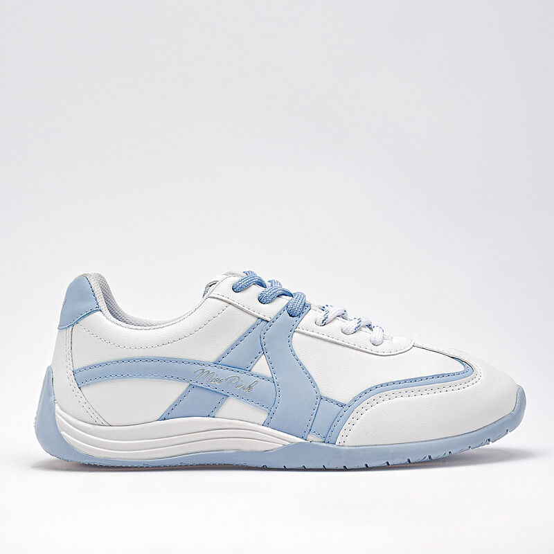 Miss Pink tenis para mujer blanco azul cod 1416... image number null