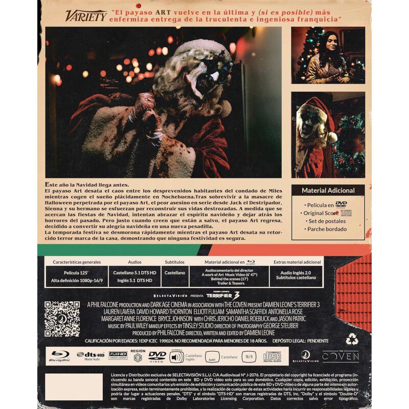 Terrifier 3 (3 Discos. Edici&oacute;n Coleccionista. U... image number null