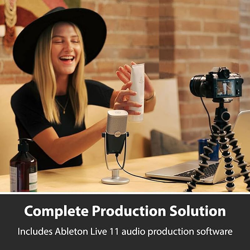 Micr&oacute;fono Akg Pro Audio Ara Usb-c Condensador A... image number null