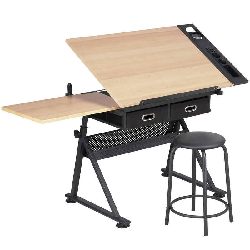 Restirador de Madera con Banco de Trabajo Bluel... image number null