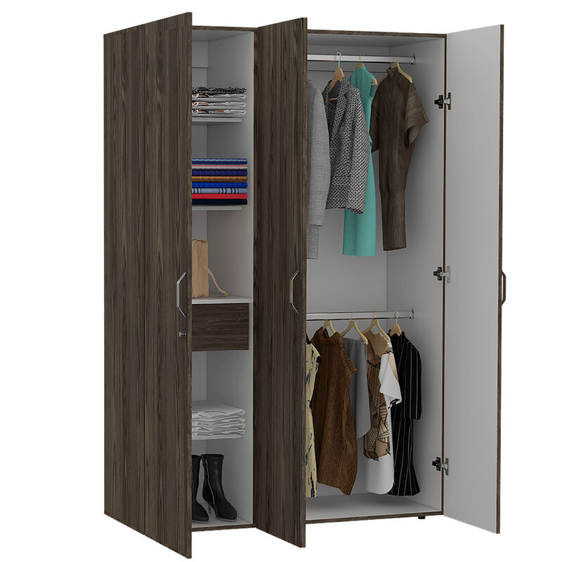 Closet Roko Chocolate Virtual Muebles image number null