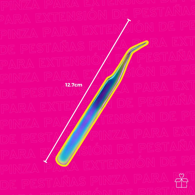 Pinzas Para Extensión De Pestañas Mink 1x1 Torn... image number null