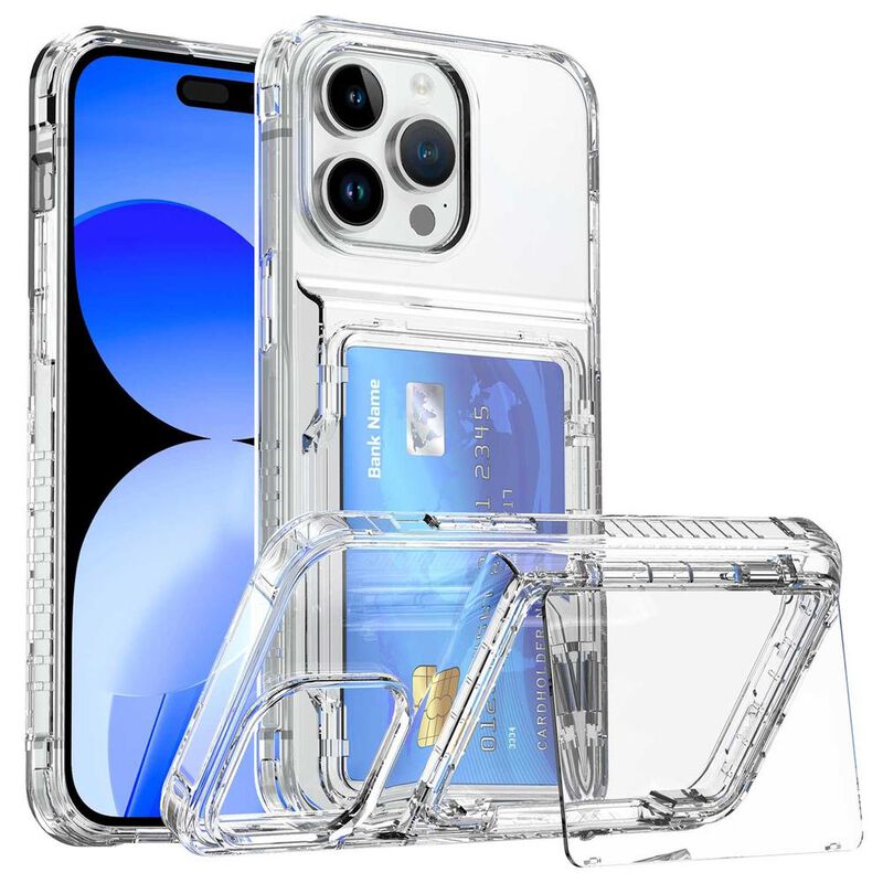 Funda TEKKU TPU Tarjetero para iPhone 15 PRO MA... image number null
