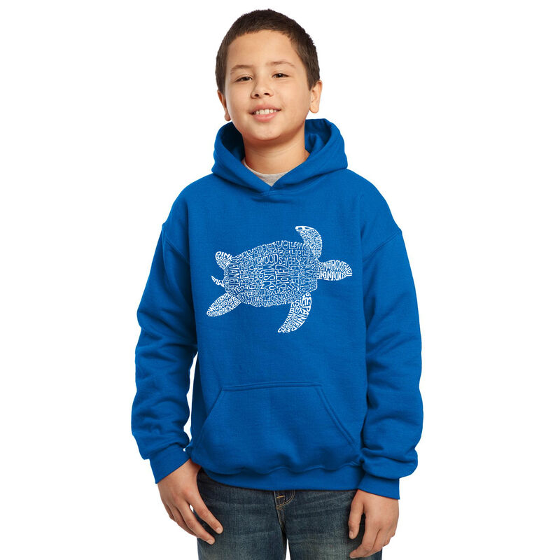 Sudadera Con Capucha Word Art Para Ni&ntilde;o - Tortu... image number null