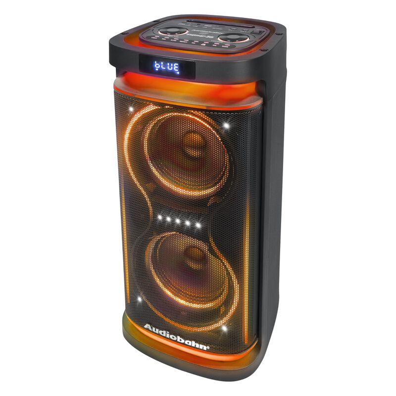 Partybox con bocina doble 6" 1200w Audiobahn TH... image number null