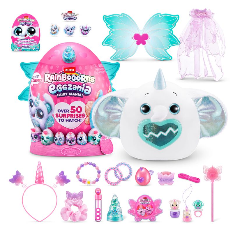 Peluche Rainbocorns Eggzania Fairy Mania Elepha... image number null