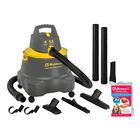 Kit Aspiradora Koblenz Wd-9 C212 Seco/mojado 9 Galones 5.5 Hp + Bolsa De Almacenamiento Al Vac&iacute;o Koblenz Para Ahorro De Espacio