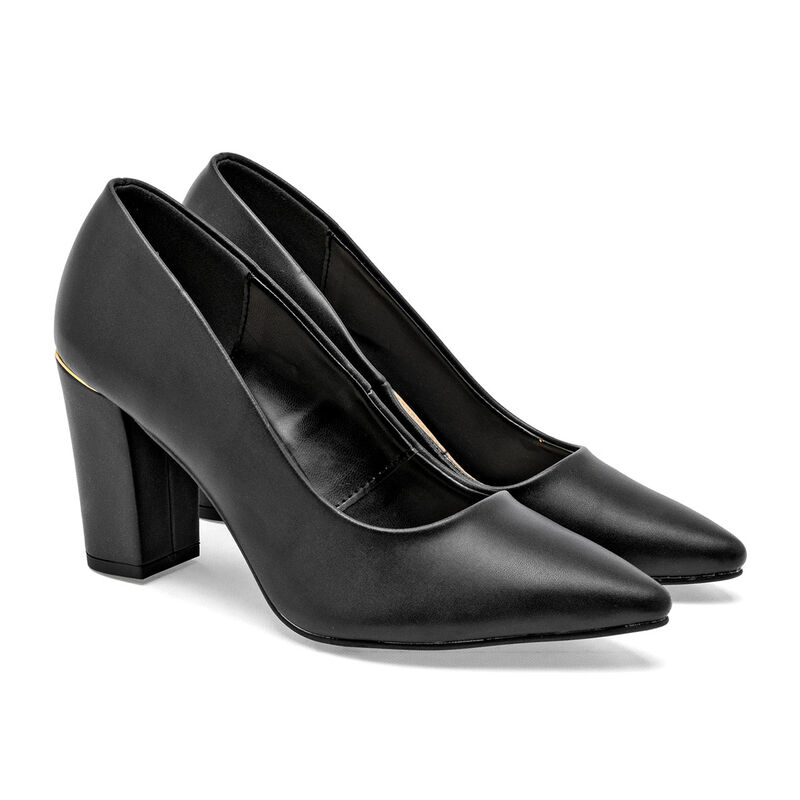 Lady Paulina Zapatilla Para Mujer Negro Cod 129... image number null