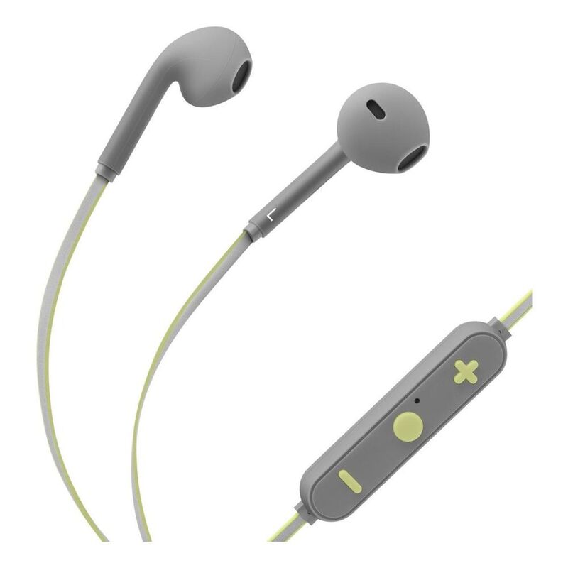 Aud&iacute;fonos Bluetooth Con Cable Reflejante Verde ... image number null