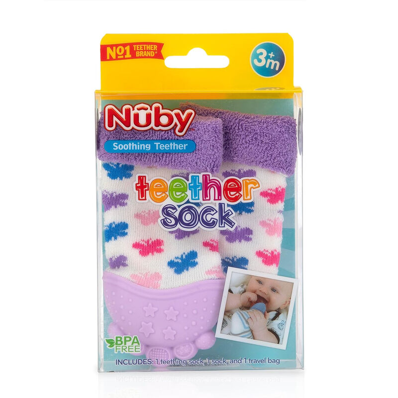 Calcetines Con Mordedera Para Beb&eacute; Con Bolsa Nu... image number null