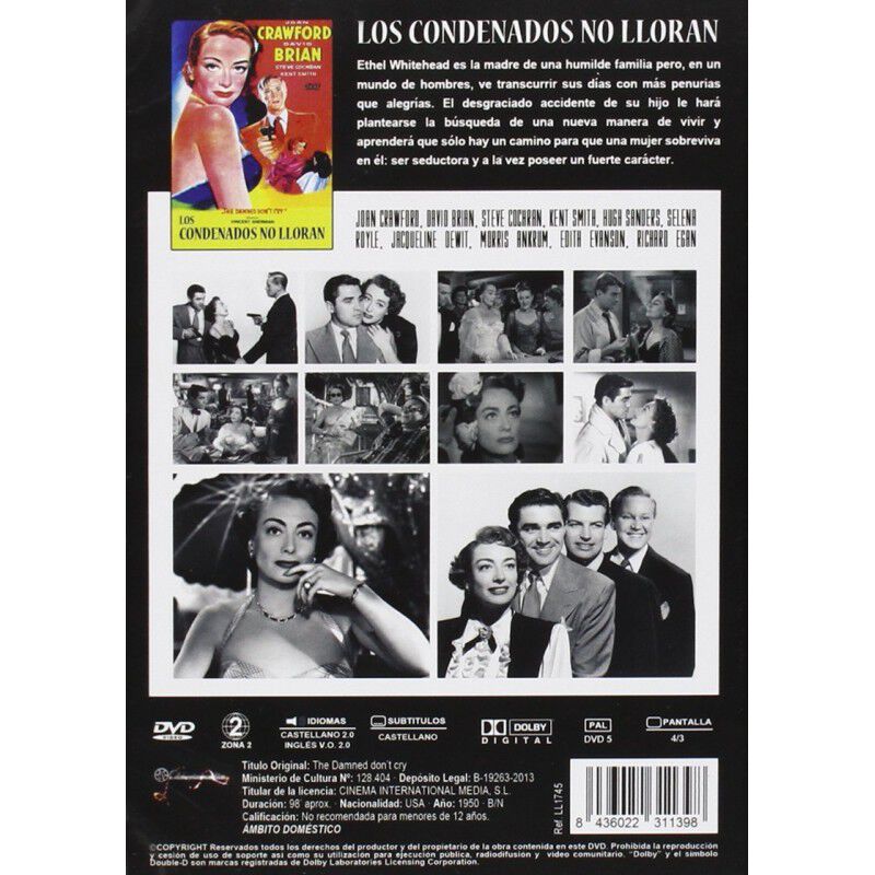 Los Condenados No Lloran (dvd) image number null