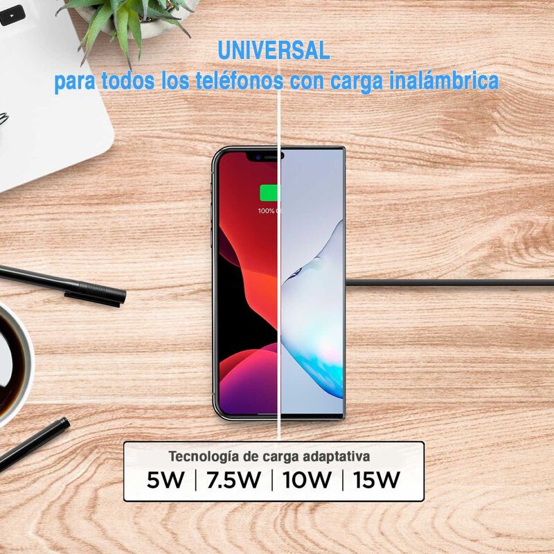 Base Cargador NAZTECH Mag inal&aacute;mbrico 15W Qi pa... image number null