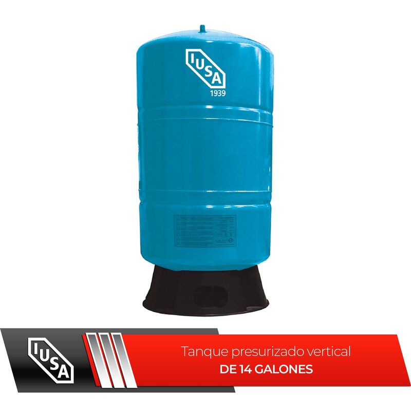 Tanque Presurizado Vertical De 14 Galones image number null