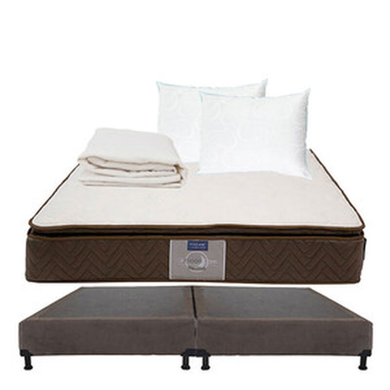 Colch&oacute;n King Size Restonic Nautilus +  Box Dica... image number null