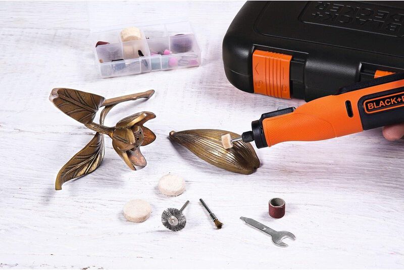 Moto Tool Black Mas Decker 8v Con 35 Accesorios... image number null